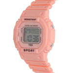 Kids Orange Multi Function Watch