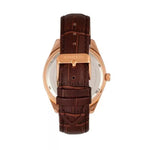 Quartz Black Genuine Leather Watches