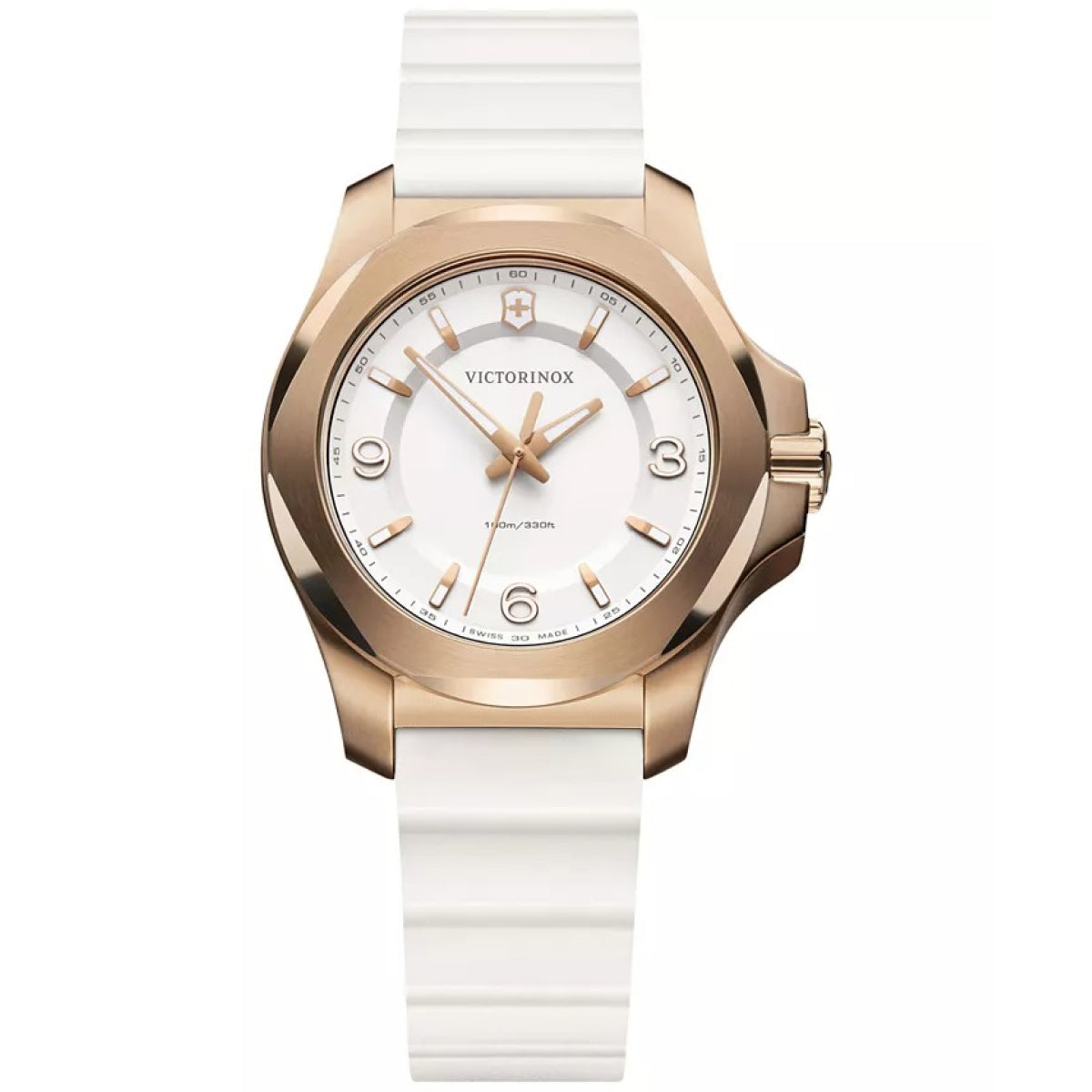 Z White Rubber Strap Watch